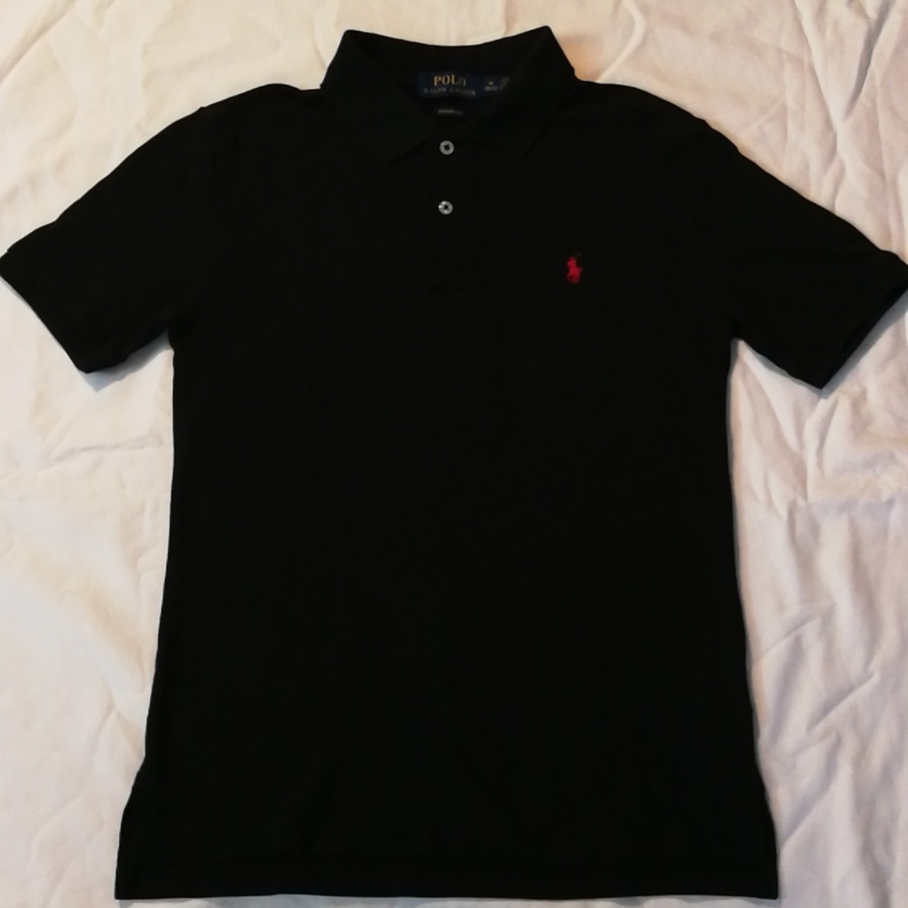 Youth M(10-12) Polo Ralph Lauren Black T-shirt
